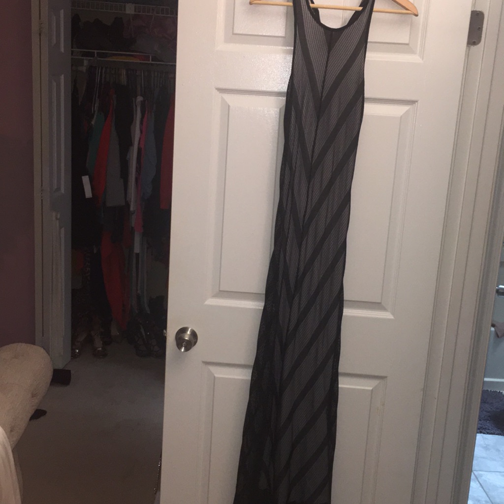 Mesh Maxi Dress